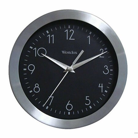 WESTCLOX 8 7-8 Aluminium Wall Clock WE303052